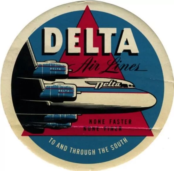 Delta Air Lines — logo vintage